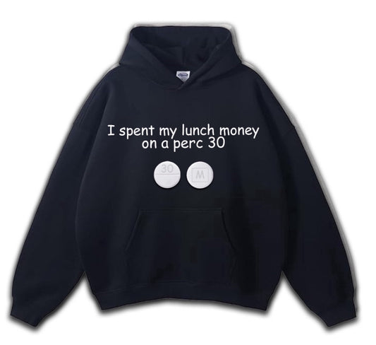 Lunch Money Hoodie Black